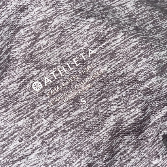 Athleta Women’s Exhale Heel Tights Size Small in Softluxe / Style 511157 - Picture 4 of 10